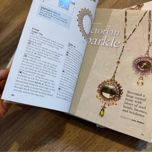 Vintage Creative Beading Books Vol 5 & 6 Jewelry Making - Picture 7 of 7